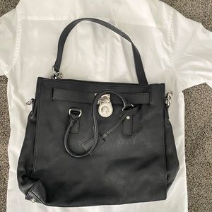 Black Michael Kors Hamilton Bag